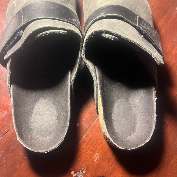 Birkenstock chef style slip one, as new, matt finish